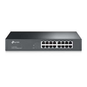 TP-LINK 16 پورت 10/100 مگابیت بر ثانیه سوئیچ دسکتاپ/رکمونت (TL-SF1016DS)