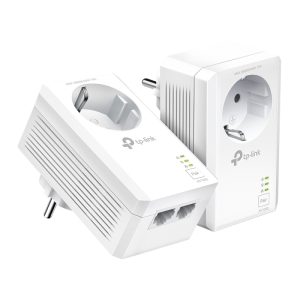 TP-LINK AV1000 2 پورت Gigabit Passthrough Powerline Starter Kit TL-PA7027P KIT (TL-PA7027PKIT)