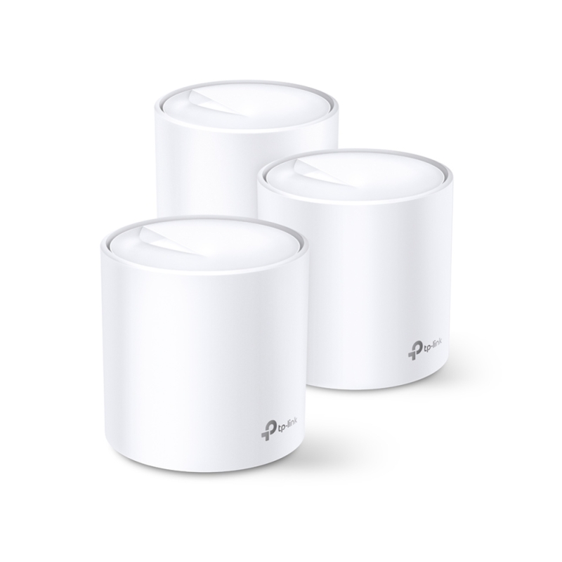 TP-LINK AX3000 Whole Home Mesh Wi-Fi 6, Deco X60, 3 pack (DecoX60-3)