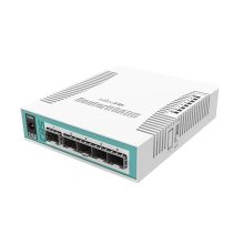 سوئیچ روتر ابری MIKROTIK (CRS106-1C-5S) (سطح مجوز 5)