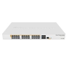 سوئیچ روتر ابری MIKROTIK (CRS328-24P-4S+RM) (سطح مجوز 5)