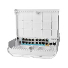 سوئیچ روتر ابری MIKROTIK netPower 15FR (CRS318-1Fi-15Fr-2S-OUT) (سطح مجوز 5)