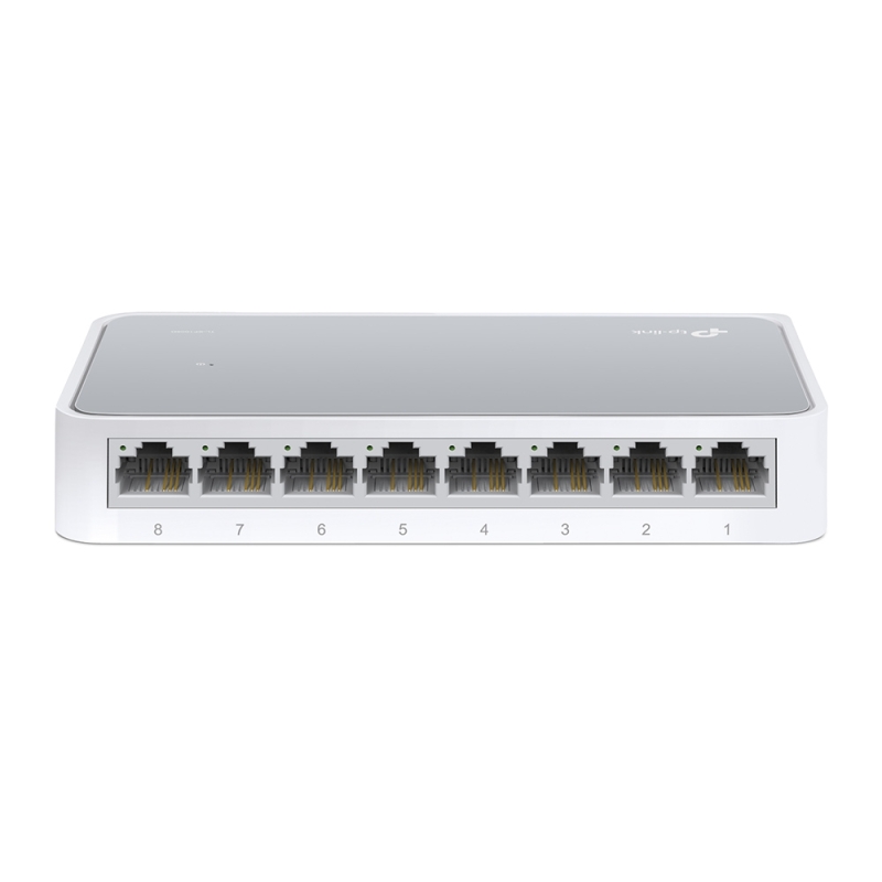 سوئیچ رومیزی 8 پورت TP-LINK 10/100 مگابیت بر ثانیه (TL-SF1008D)