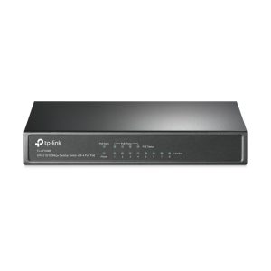 سوئیچ رومیزی 8 پورت TP-LINK 10/100 مگابیت بر ثانیه با PoE 4 پورت (TL-SF1008P)