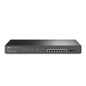 سوئیچ مدیریتی TP-LINK JetStream 8-Port 2.5GBASE-T و 2-Port 10GE SFP+ L2+ با ۸ پورت PoE+ (TL-SG3210XHP-M2)