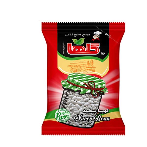 لوبیا سفید 700 گرم – سلفون