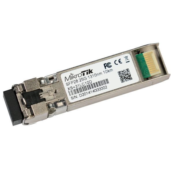 ماژول MIKROTIK ترکیبی 1.25G SFP، 10G SFP+ و 25G SFP28 (XS+31LC10D)