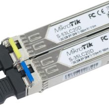 کیت ماژول دو SFP (1.25G) MIKROTIK، 20 کیلومتر، تک حالت (S-3553LC20D)