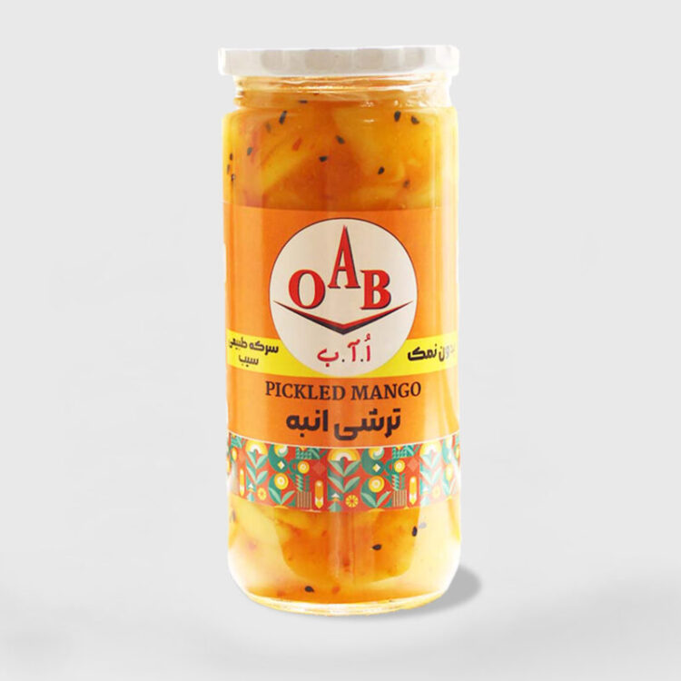 ترشی انبه 500 گرمی oab