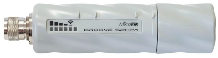 MIKROTIK RouterBOARD Groove 52 2.4GHz/5GHz Backbone/CPE with N-Male connector (RBGroove52HPn) (سطح مجوز 3)