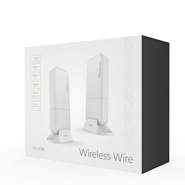 MIKROTIK RouterBOARD Wireless Wire (کیت RBwAPG-60ad) (مجوز سطح 3)