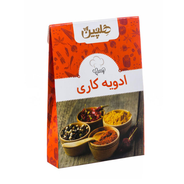 ادویه کاری 80 گرمی - صنایع غذایی هلچین