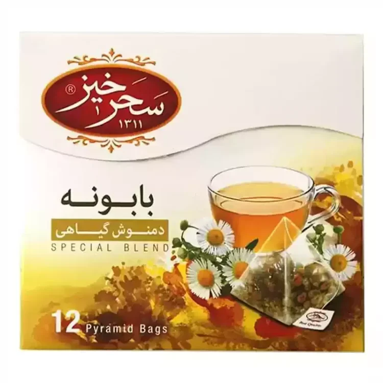 دمنوش بابونه 12 عددی سحرخیز