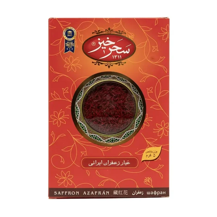 زعفران سرگل 5 گرمی خاتم
