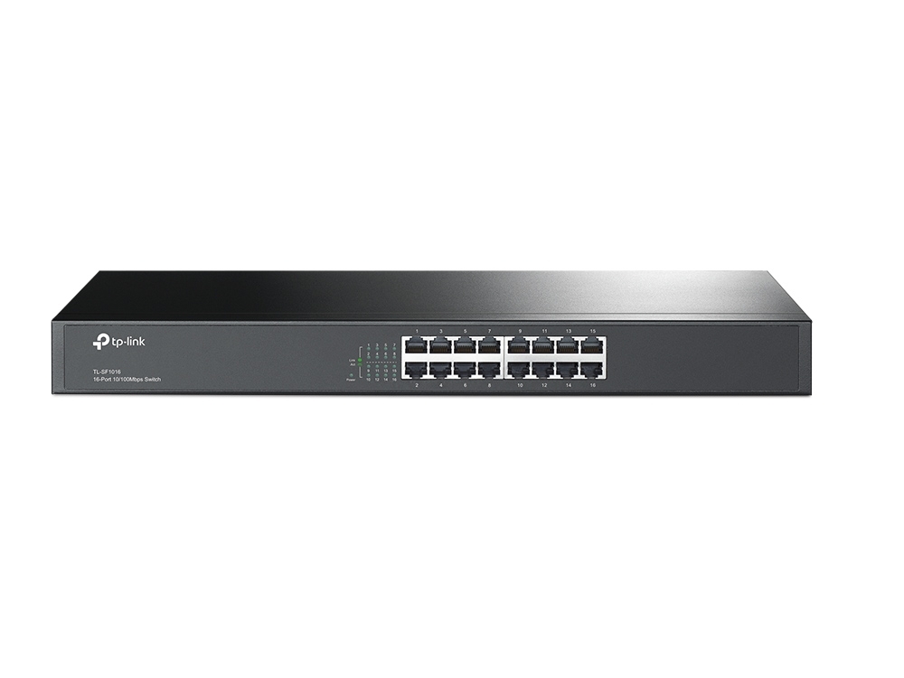 سوئیچ Rackmount 16 پورت TP-LINK 10/100Mbps (TL-SF1016)