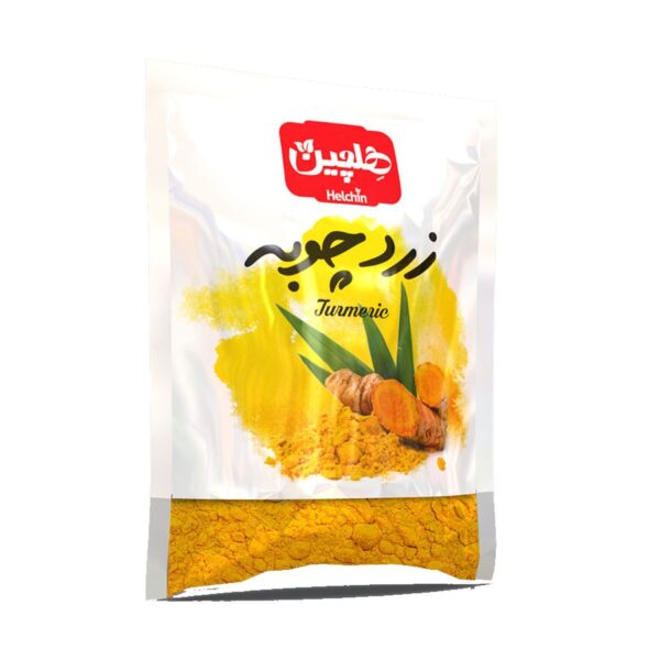 پودر زردچوبه 60 گرمی - صنایع غذایی هلچین