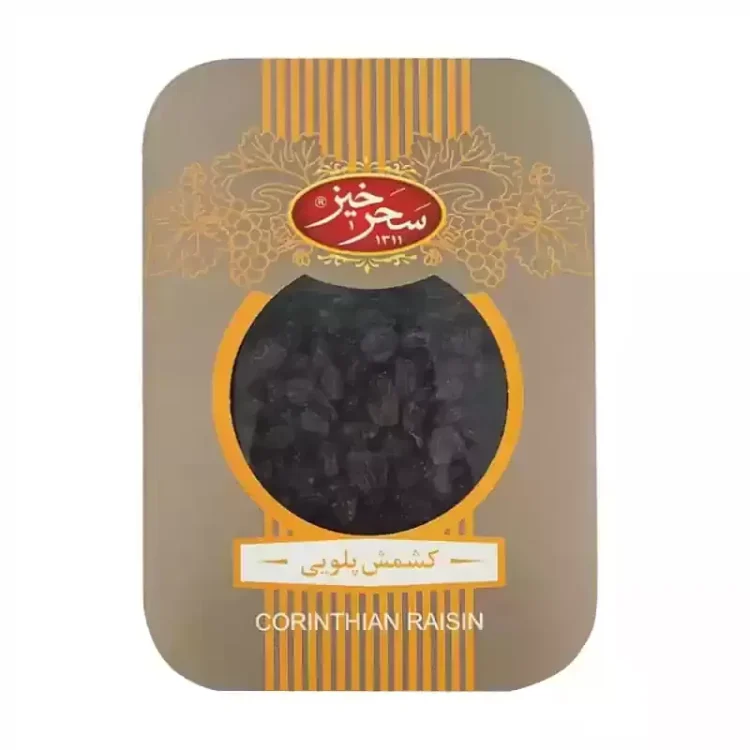 کشمش پلویی 200 گرمی ظرفی سحرخیز