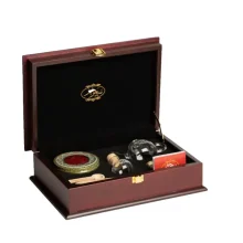 زعفران 4 گرمی کادویی سحرخیز طرح گنجینه سرخ فام